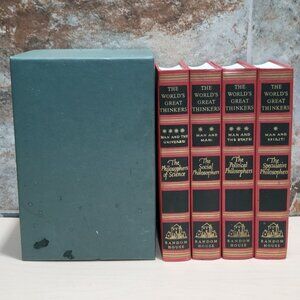 The Worlds Great Thinkers 4 Volume Boxed Set 1947